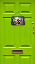 Load image into Gallery viewer, Dachshund Spooky Halloween Wall or Door Hanging Prints