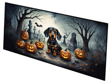 Load image into Gallery viewer, Dachshund Spooky Halloween Runner Mat 28x58