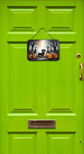 Load image into Gallery viewer, Dachshund Spooky Halloween Wall or Door Hanging Prints