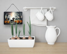 Load image into Gallery viewer, Dachshund Spooky Halloween Wall or Door Hanging Prints