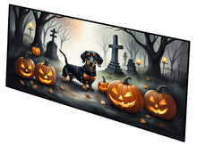 Load image into Gallery viewer, Dachshund Spooky Halloween Runner Mat 28x58