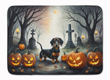 Load image into Gallery viewer, Dachshund Spooky Halloween Memory Foam Kitchen Mat