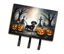 Load image into Gallery viewer, Dachshund Spooky Halloween Leash or Key Holder