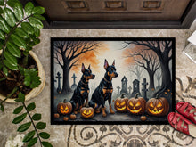 Load image into Gallery viewer, Doberman Pinscher Spooky Halloween Doormat - 24x36 Decorative Floor Mat – Indoor/Outdoor Rug with Artistic Flair