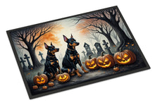 Load image into Gallery viewer, Doberman Pinscher Spooky Halloween Doormat - 24x36 Decorative Floor Mat – Indoor/Outdoor Rug with Artistic Flair