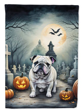 Load image into Gallery viewer, English Bulldog Spooky Halloween House Flag