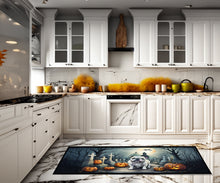 Load image into Gallery viewer, English Bulldog Spooky Halloween Runner Mat 28x58