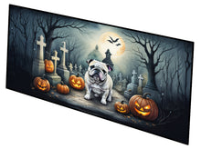 Load image into Gallery viewer, English Bulldog Spooky Halloween Runner Mat 28x58