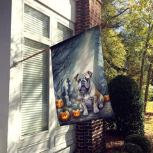 Load image into Gallery viewer, English Bulldog Spooky Halloween House Flag