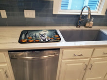 Load image into Gallery viewer, English Bulldog Spooky Halloween Dish Drying Mat