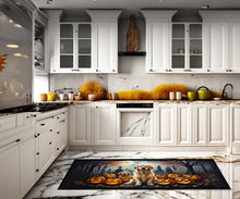 Load image into Gallery viewer, Golden Retriever Spooky Halloween Runner Mat 28x58