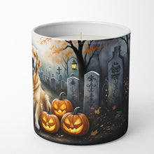 Load image into Gallery viewer, Golden Retriever Spooky Halloween Decorative Soy Candle