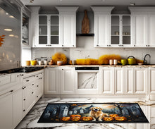 Load image into Gallery viewer, Golden Retriever Spooky Halloween Runner Mat 28x58