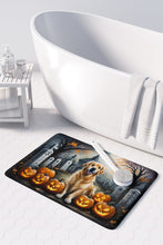 Load image into Gallery viewer, Golden Retriever Spooky Halloween Memory Foam Kitchen Mat