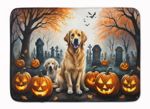 Load image into Gallery viewer, Golden Retriever Spooky Halloween Memory Foam Kitchen Mat