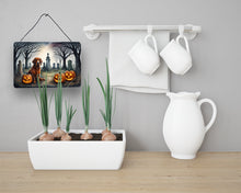 Load image into Gallery viewer, Irish Setter Spooky Halloween Wall or Door Hanging Prints