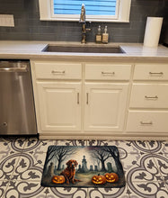 Load image into Gallery viewer, Irish Setter Spooky Halloween Memory Foam Kitchen Mat