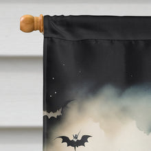Load image into Gallery viewer, Keeshond Spooky Halloween House Flag
