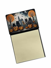 Load image into Gallery viewer, Keeshond Spooky Halloween Sticky Note Holder- Refiilable Desk Accessory Note Pad