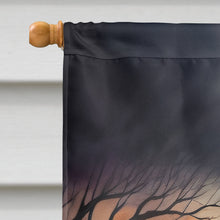 Load image into Gallery viewer, Keeshond Spooky Halloween House Flag