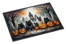 Load image into Gallery viewer, Keeshond Spooky Halloween Doormat - 24x36 Decorative Floor Mat – Indoor/Outdoor Rug with Artistic Flair