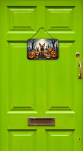 Load image into Gallery viewer, Norwich Terrier Spooky Halloween Wall or Door Hanging Prints