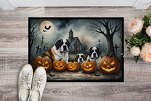 Load image into Gallery viewer, Saint Bernard Spooky Halloween Doormat - 24x36 Decorative Floor Mat – Indoor/Outdoor Rug with Artistic Flair