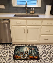 Load image into Gallery viewer, Sheltie Spooky Halloween Memory Foam Kitchen Mat