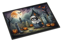 Load image into Gallery viewer, Shih Tzu Spooky Halloween Doormat - 24x36 Decorative Floor Mat – Indoor/Outdoor Rug with Artistic Flair