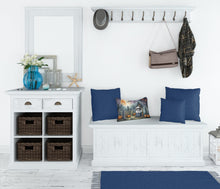 Load image into Gallery viewer, Shih Tzu Spooky Halloween Fabric Decorative Pillow