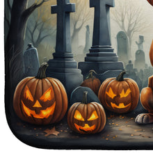 Load image into Gallery viewer, Vizsla Spooky Halloween Dish Drying Mat