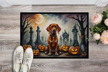 Load image into Gallery viewer, Vizsla Spooky Halloween Doormat - 24x36 Decorative Floor Mat – Indoor/Outdoor Rug with Artistic Flair
