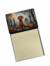 Load image into Gallery viewer, Vizsla Spooky Halloween Sticky Note Holder- Refiilable Desk Accessory Note Pad