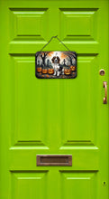 Load image into Gallery viewer, Welsh Springer Spaniel Spooky Halloween Wall or Door Hanging Prints