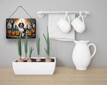 Load image into Gallery viewer, Welsh Springer Spaniel Spooky Halloween Wall or Door Hanging Prints