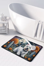 Load image into Gallery viewer, Westie Spooky Halloween Memory Foam Kitchen Mat