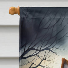 Load image into Gallery viewer, Yorkshire Terrier Spooky Halloween House Flag