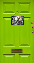 Load image into Gallery viewer, Yorkshire Terrier Spooky Halloween Wall or Door Hanging Prints