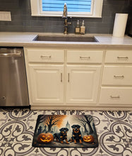 Load image into Gallery viewer, Rottweiler Spooky Halloween Memory Foam Kitchen Mat