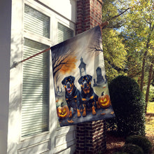 Load image into Gallery viewer, Rottweiler Spooky Halloween House Flag