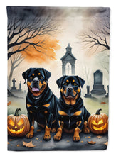 Load image into Gallery viewer, Rottweiler Spooky Halloween House Flag