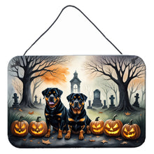 Load image into Gallery viewer, Rottweiler Spooky Halloween Wall or Door Hanging Prints