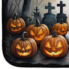 Load image into Gallery viewer, Fawn Pug Spooky Halloween Dish Drying Mat