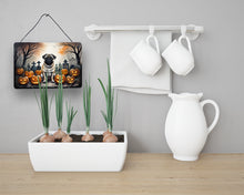 Load image into Gallery viewer, Fawn Pug Spooky Halloween Wall or Door Hanging Prints
