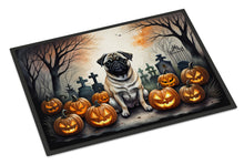 Load image into Gallery viewer, Fawn Pug Spooky Halloween Doormat - 24x36 Decorative Floor Mat – Indoor/Outdoor Rug with Artistic Flair