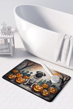 Load image into Gallery viewer, Fawn Pug Spooky Halloween Memory Foam Kitchen Mat