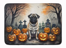 Load image into Gallery viewer, Fawn Pug Spooky Halloween Memory Foam Kitchen Mat