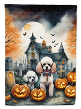 Load image into Gallery viewer, Poodle Spooky Halloween House Flag
