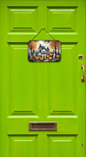 Load image into Gallery viewer, Poodle Spooky Halloween Wall or Door Hanging Prints
