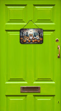 Load image into Gallery viewer, Pomeranian Spooky Halloween Wall or Door Hanging Prints